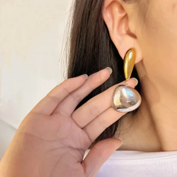 Elegant Simple Style Geometric Drop Earrings – 2