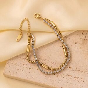 Rhinestones Bracelet - Image 2