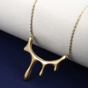 Simple Style Earrings Necklace - Image 1